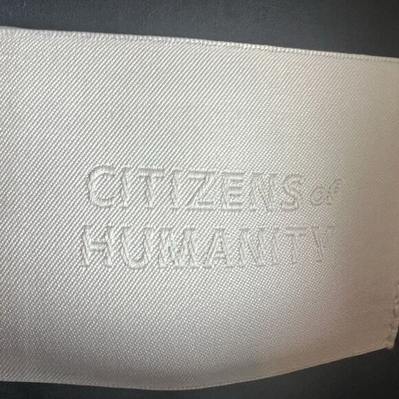 Citizens of Humanity Womens Button Down Kayla Shirt Black Cotton Size M - Picture 4 of 8